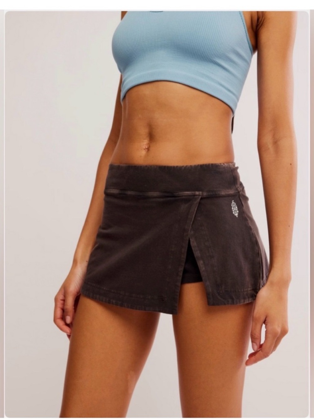 M Free People Hot Shot Mini Skirt